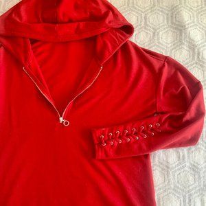 Dynamite Red Long Sleeved Sweater